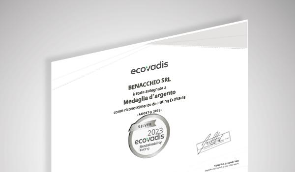 Benacchio | Zertifizierungen ecovadis